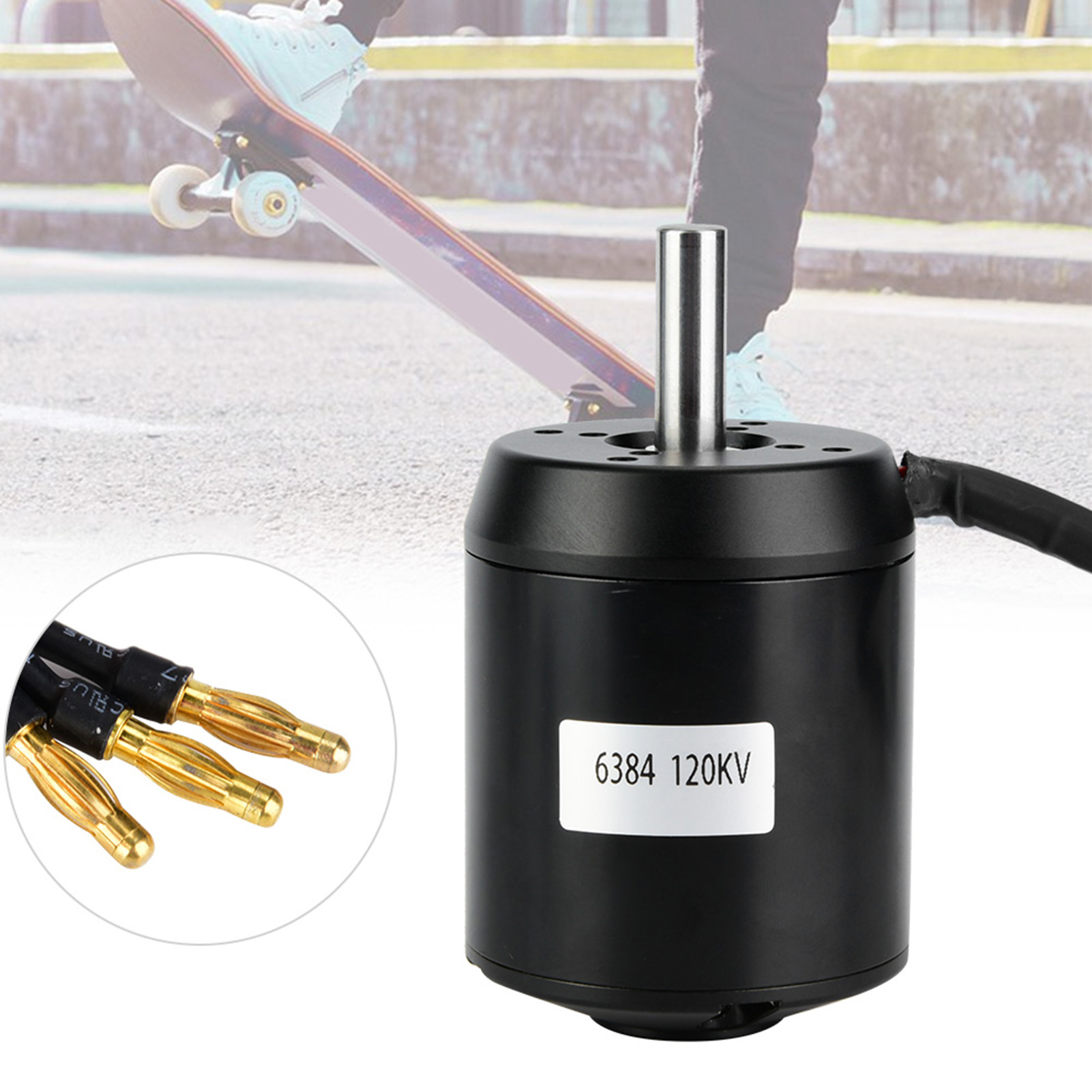 6384 Brushless Motor Sensored - Electric Scooter Brushless Motor 6384 120KV